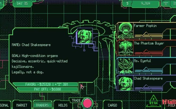 太空军阀器官交易模拟器 for Switch 中文版