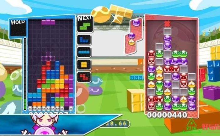 任天堂Switch-《噗哟噗哟VS俄罗斯方块S》中文版-xci游戏下载